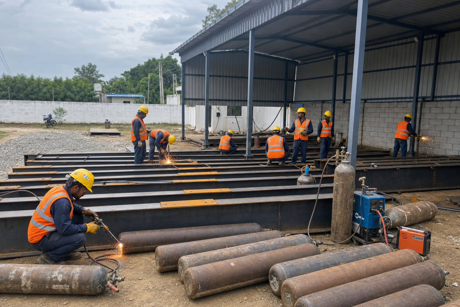 I-beam fabrication