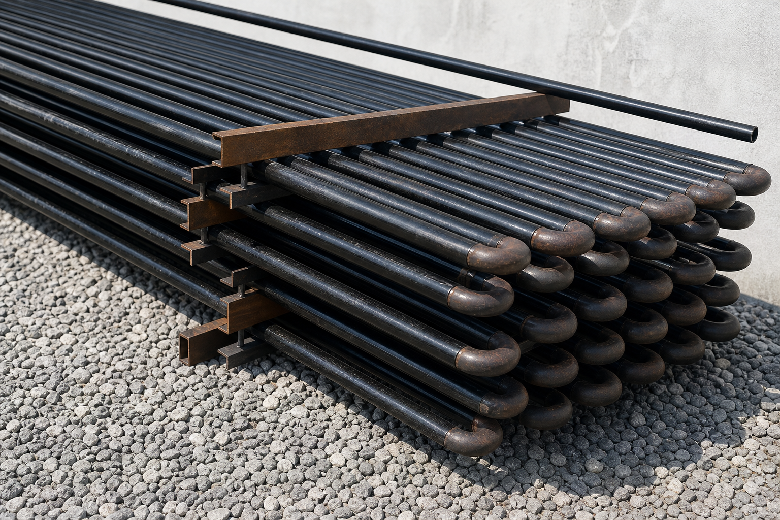 Steel frame assembly
