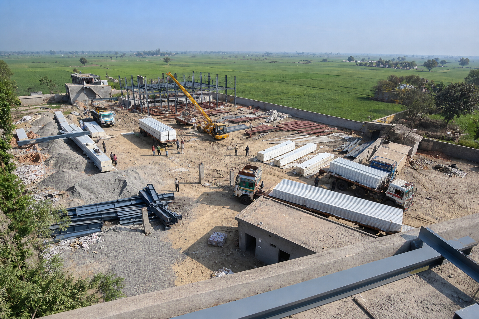 Aerial Construction Overview